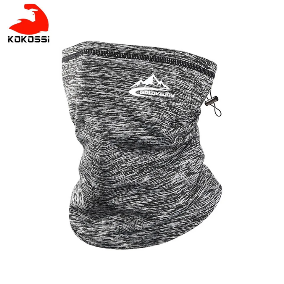 Мужской шарф для велоспорта и бега KoKossi зимний теплый шеи лица бандана езды на