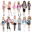 Одежда для куклы Барби Cosplay 16 BJD, комплект одежды, пальто, куртка, рубашка, юбка, брюки, сумка, очки, аксессуары для кукольного домика 11,5 дюйма, игрушки