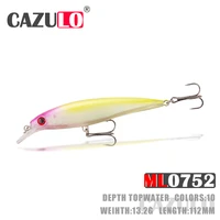 floating minnow fishing lure accesorios isca artificial weights 13 2g 112mm bait topwater de pesca wobblers for pike fish leurre