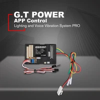 new g t power lighting voice vibration system pro app control for rc car parts container truck control box board esc mode