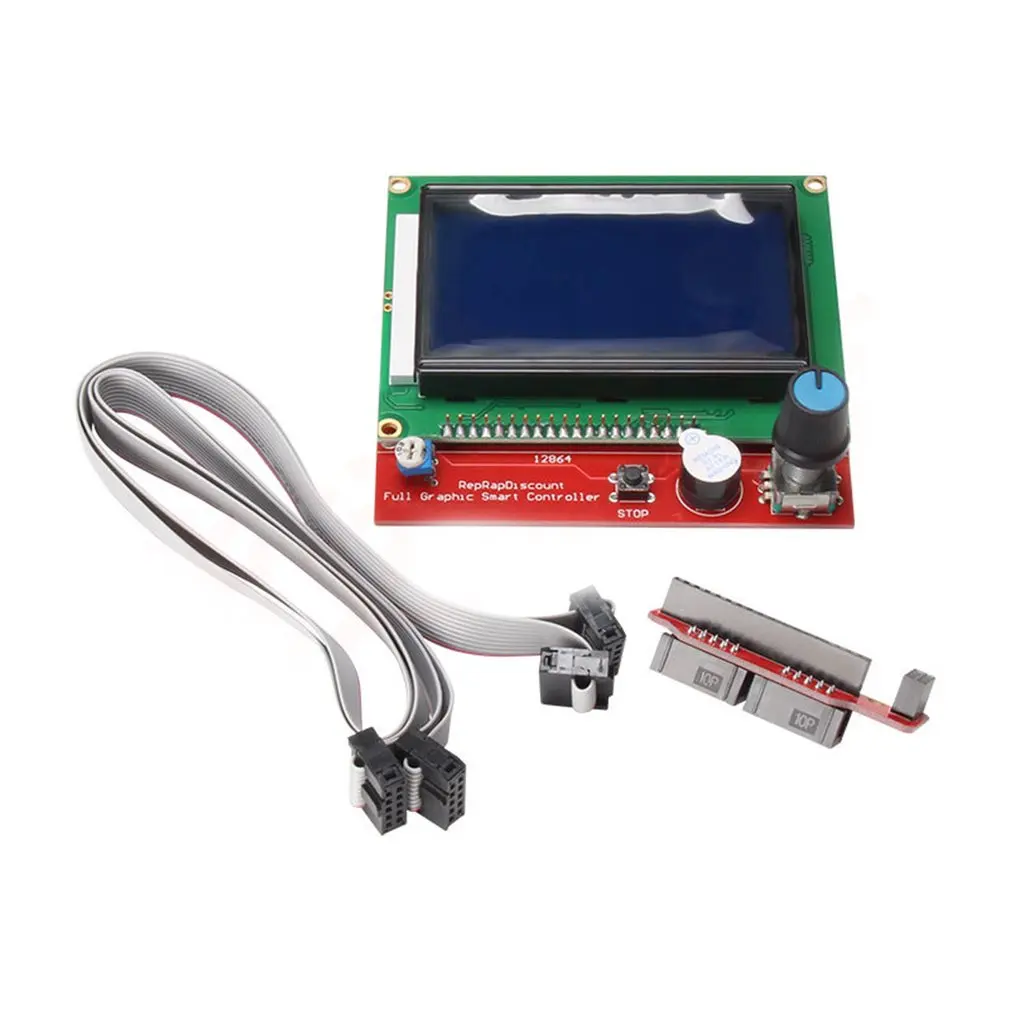 3D Printer Kit Motherboard Set with RAMPS 1.4 + Mega 2560 5pcs A4988 Module 12864LCD Control Panel | Электроника