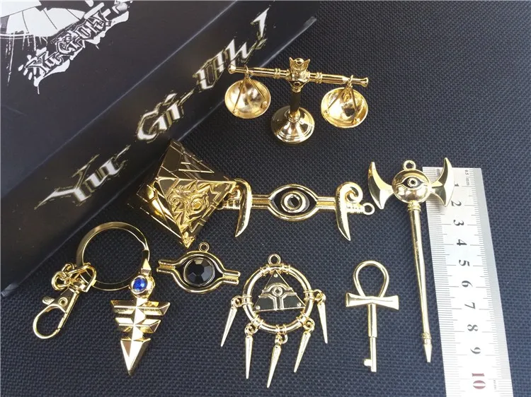 Ю-Ги-о! Цепочка с подвеской Сокровища коллекция подвесок золотые предметы для