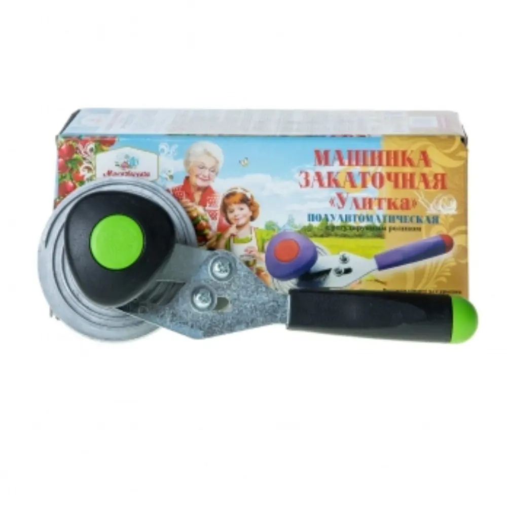 Закаточная машинка полуавтомат для банок вакуумной консервации продуктов |