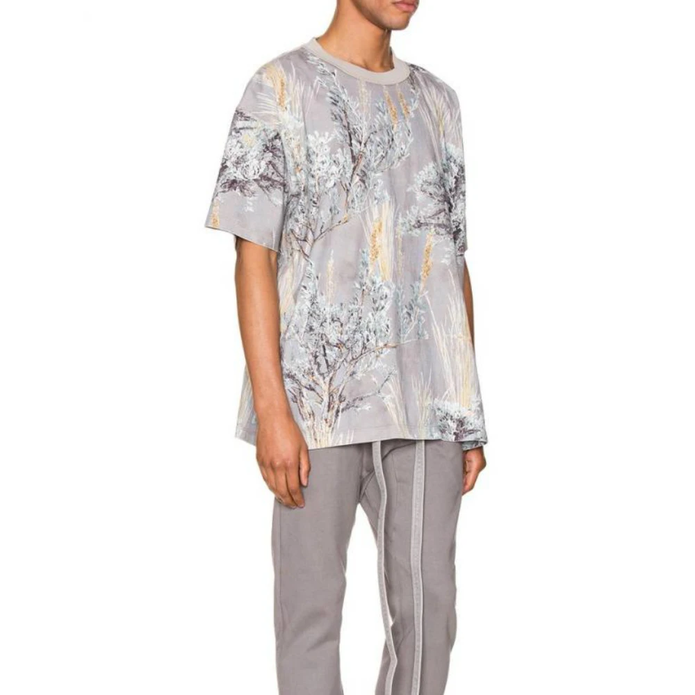 Лучшая версия большие размеры камуфляжная футболка с цветочным рисунком в стиле