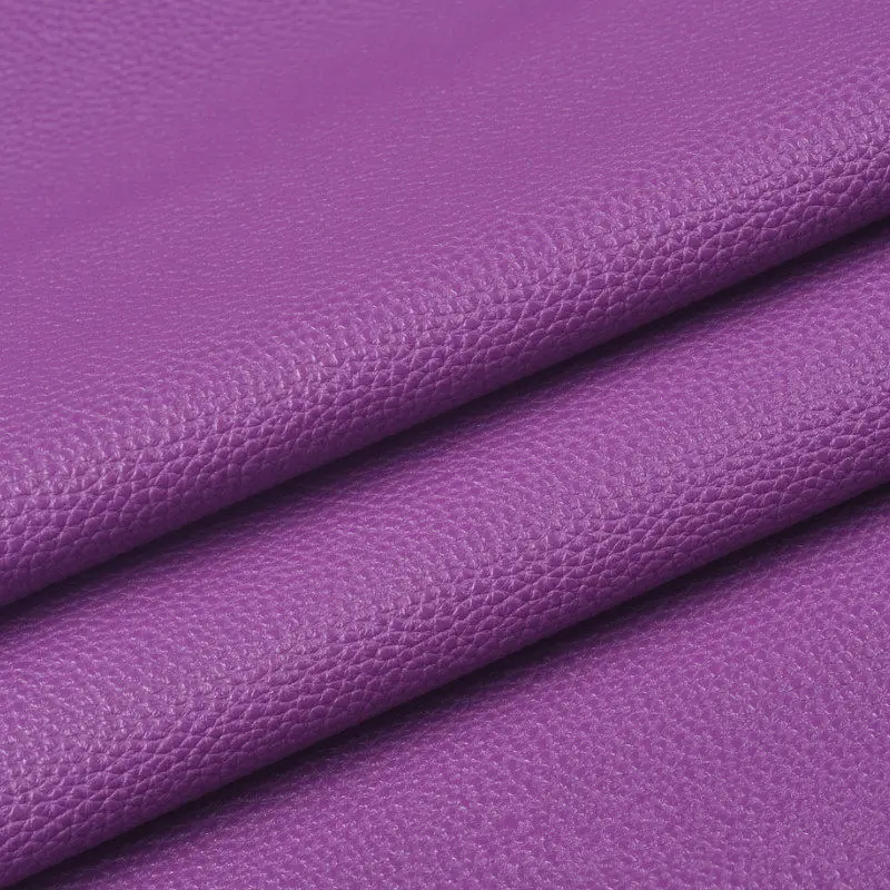 10 Purple A4 Litchi из искусственной кожи ткани Искусственная кожа для швейной сумки Костюмы диван автомобиль DIY Материал 20X30 см листов - Цвет: 10 Purple