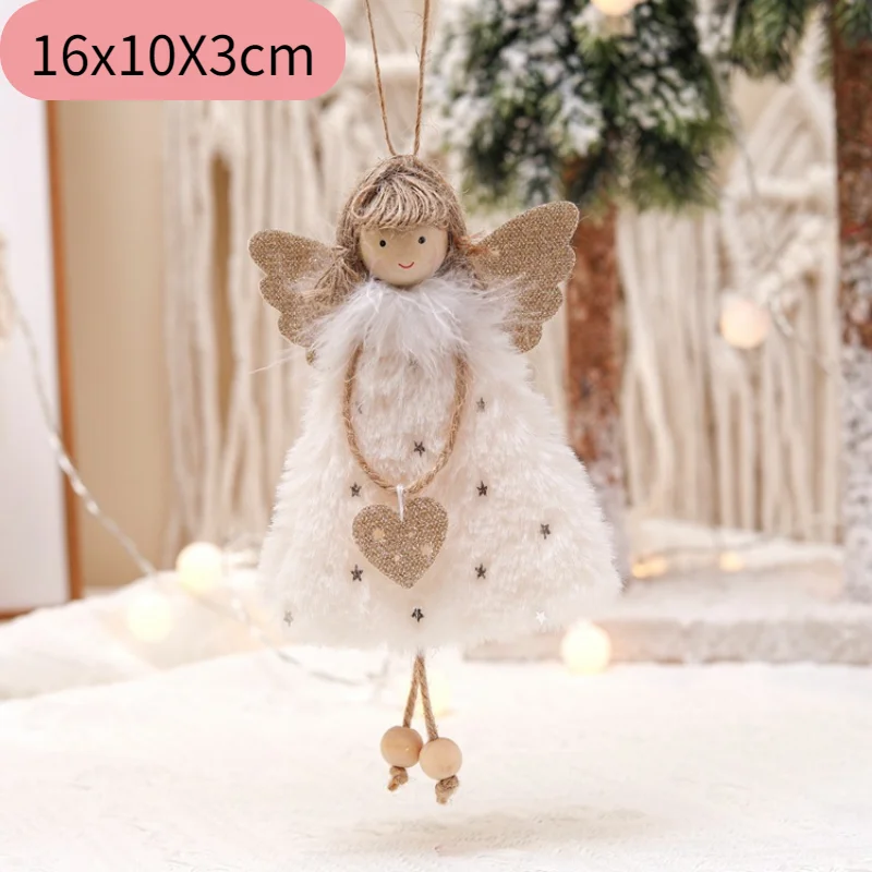 

Рождественская плюшевая кукла-ангел