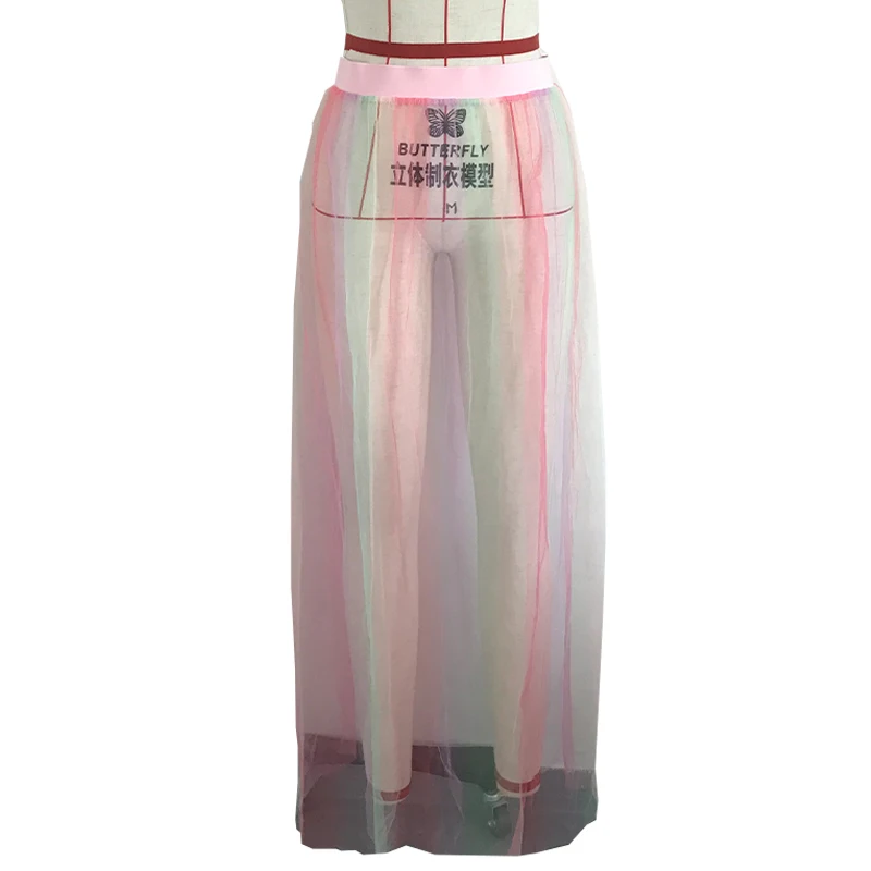 

Sexy mesh skirt cover-ups High waist beach dress Long women's swimwear and beachwear Brazilian swimsuit Plus size bathing suit