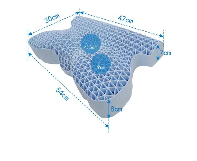 

Memory Foam Pillow Orthopedic Sleeping Beding Pillows Butterfly Shaped Ergonomic Cervical Pillow Comfortable Neck protection