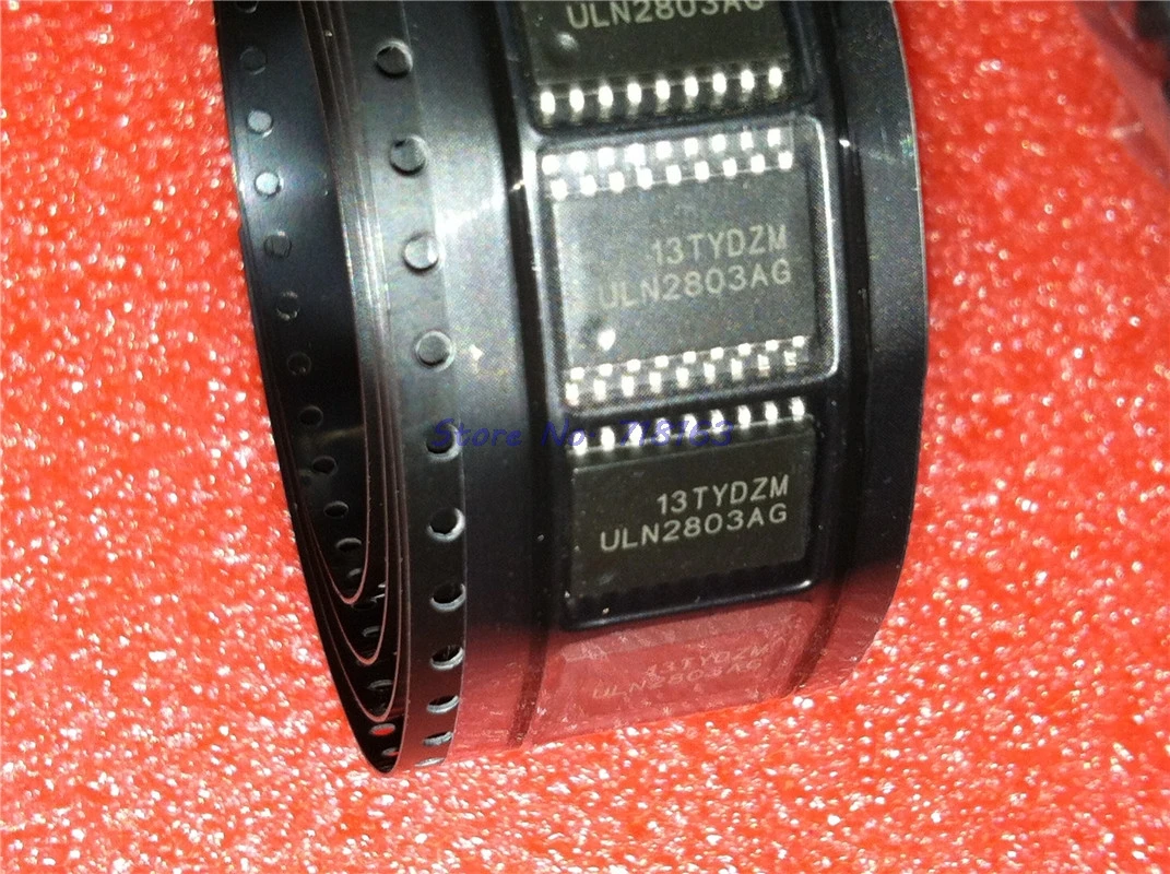 10 шт./лот ULN2803AFWG ULN2803AG ULN2803A ULN2803 лапками углублением SOP-18 на