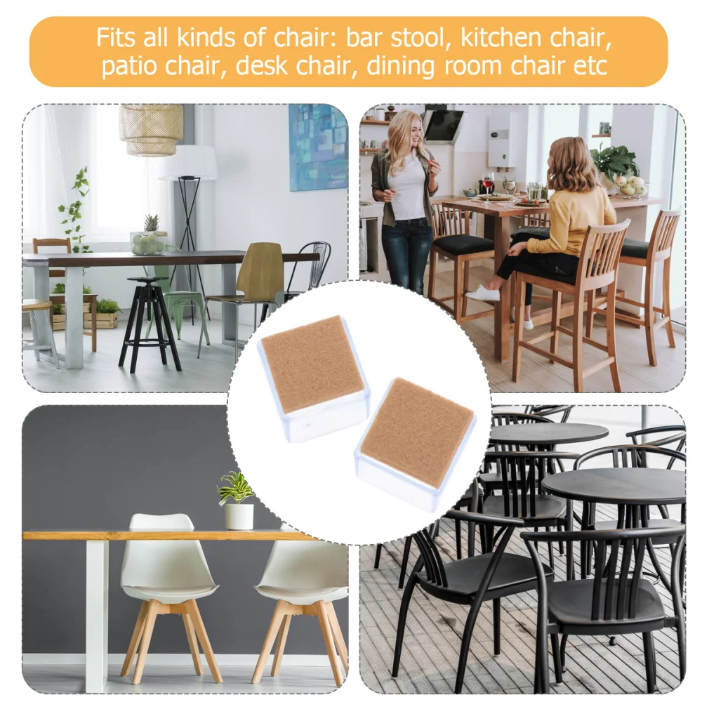 

20pcs Table Feet Covers Chair Feet Protectors Chair Leg Covers Chair Feet Cover