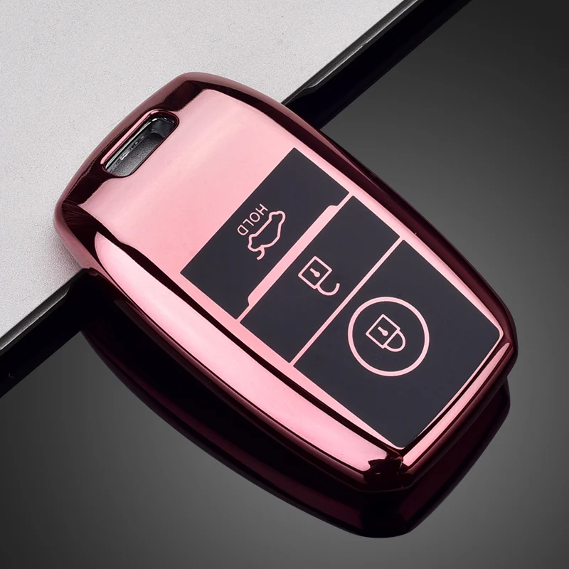 

Soft TPU Car Key Cover Case Shell For Kia Ceed Rio Rio5 Sportage R K3 KX3 K4 K5 Ceed Sorento Cerato Optima 2015 2016 2017 2018