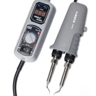 YIHUA 938D цифровой мини-Электрический паяльник, пинцет, паяльная станция, Регулируемый горячий пинцет, сварочный инструмент для ремонта BGA SMD