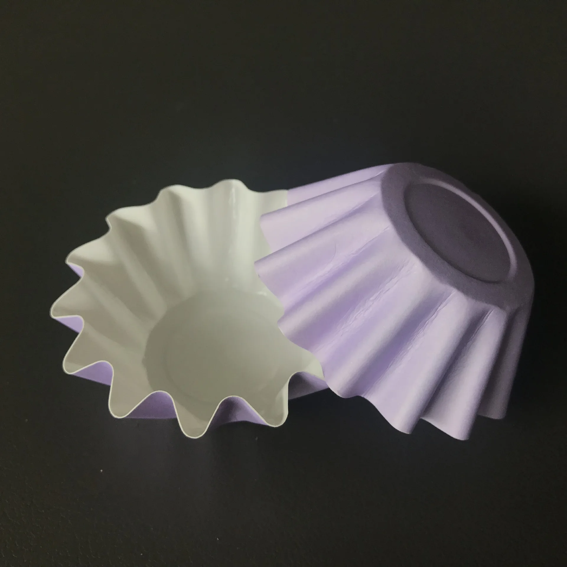 

Cake Decorations Paper Cup Mold-free Macaron Color Hard Snow Mei Niang Paper Tray Happy Birthday Party Decor Kids Cupcake Tray