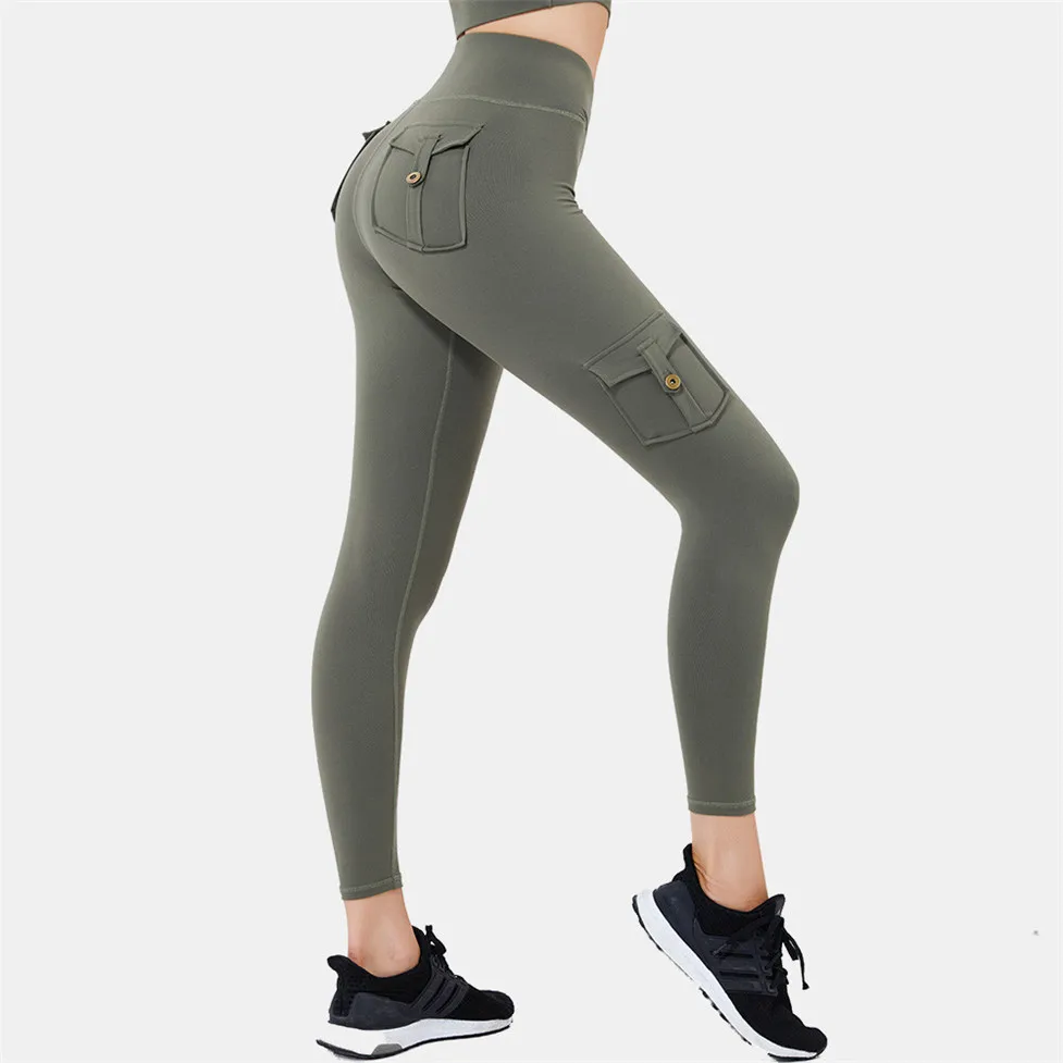 

Melody Exercise Leggings Jumping Fitness Workout Pants Cellulite Workwear Sports Pant Stretch Tight Peach Hip Yoga Tight Fitting