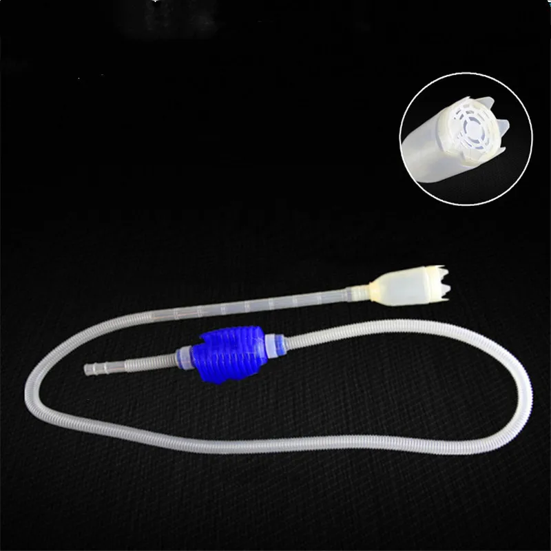 1 шт. уникальный 103 см сифон гравий всасывающая труба фильтр аквариум вакуумный