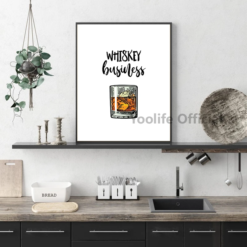 Коктейльные классические плакаты и принты вечерние бара паба настенное