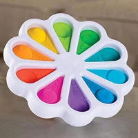 fidget simple dimple toy flower fidget toys stress relief hand toys early educational for kids adults anxiety autism toys