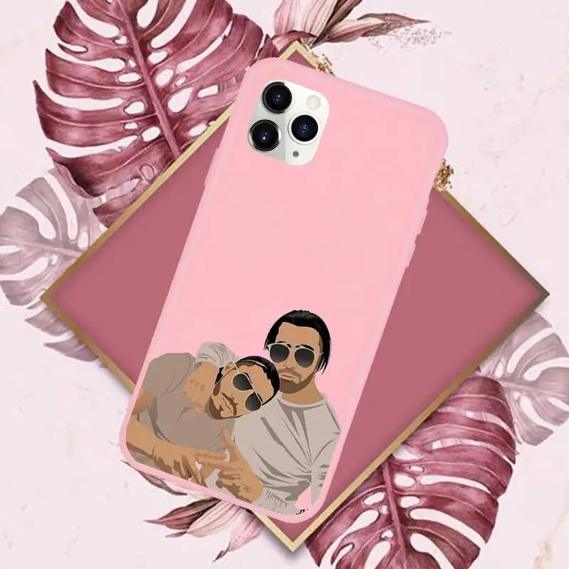 

PNL QLF Rapper fashion Phone Case Candy Color for iPhone 11 pro XS MAX 8 7 6 6S Plus X 5S SE 2020 XR