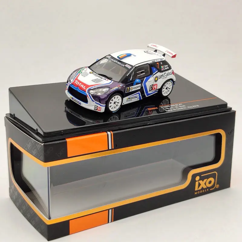 IXO 1:43 для Citroen DS3 R5 #7 Rallye Du Condroz Huy 2016 RAM652 литье под давлением Ограниченная серия| |