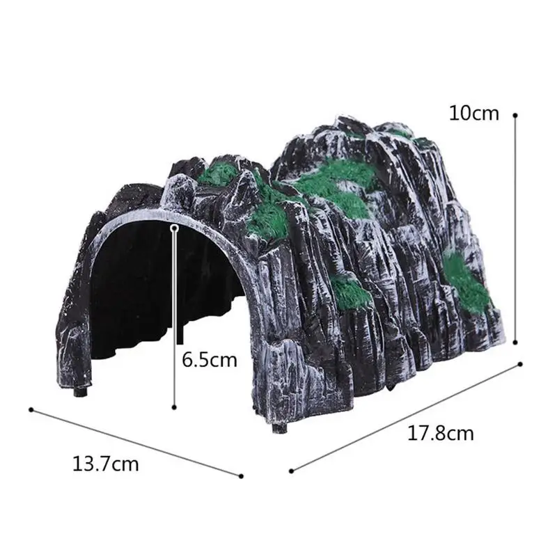 

Train Tunnel Accessories DIY Sand Table Model Railway Train Tunnel Garden Miniatures Figurines Art Crafts Gift For Home Decor