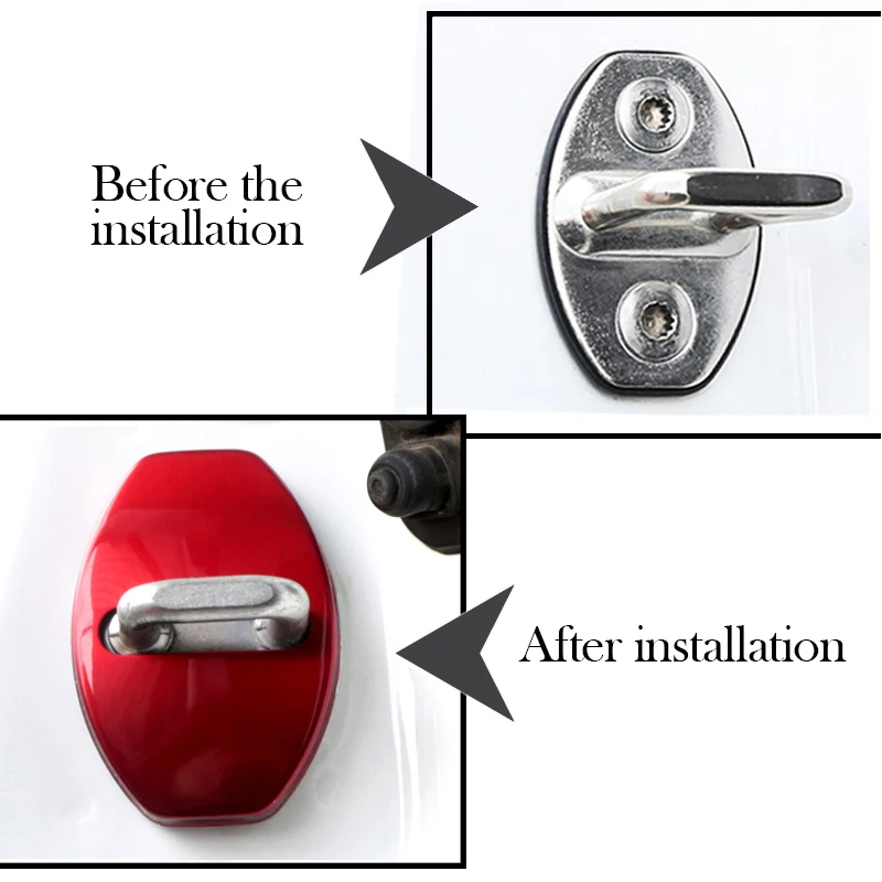 Тюнинг автомобиля накладка на дверной замок эмблемы чехол для Volkswagen GTI Rline Polo Golf