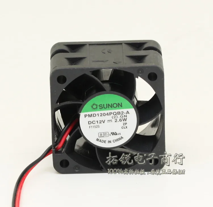 Вентилятор мощности сервера Jianzhun, Sunon Pmd1204pqb2-a 4028 12V 2,6 W, 4 см