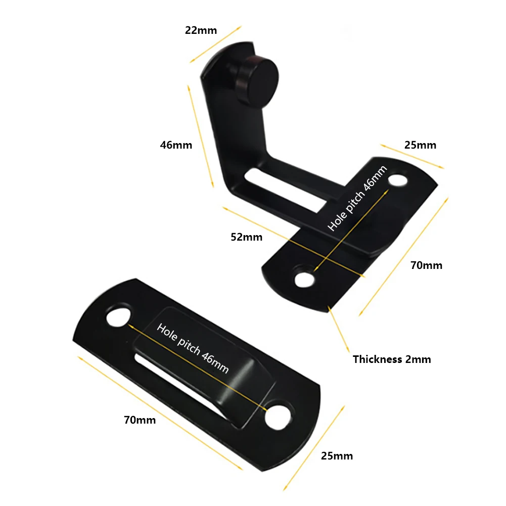 1 шт. замок для двери сарая из нержавеющей стали | Обустройство дома
