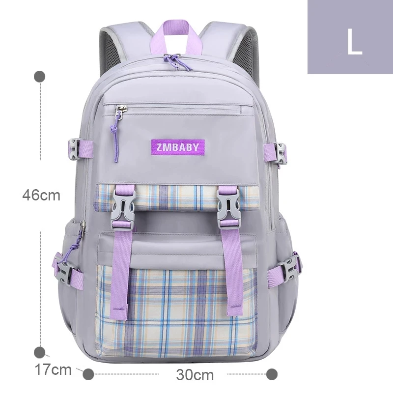 Primary School Bags for Girls Orthopedic Backpack Fashion Waterproof Light Weight Bookbags Kids Girl School Backpack Bag Pink