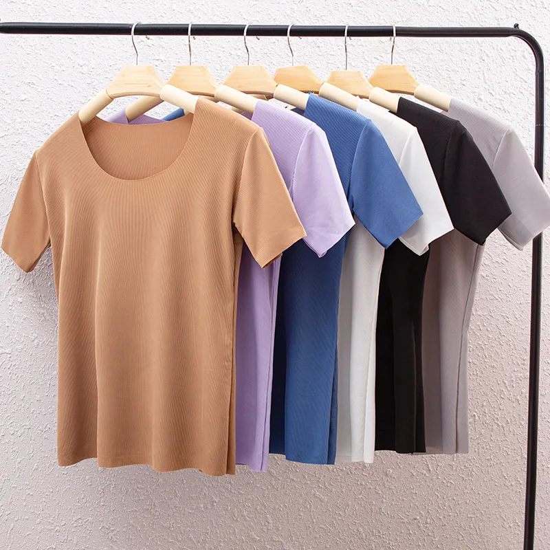 2021 new high quality ladies casual short sleeves