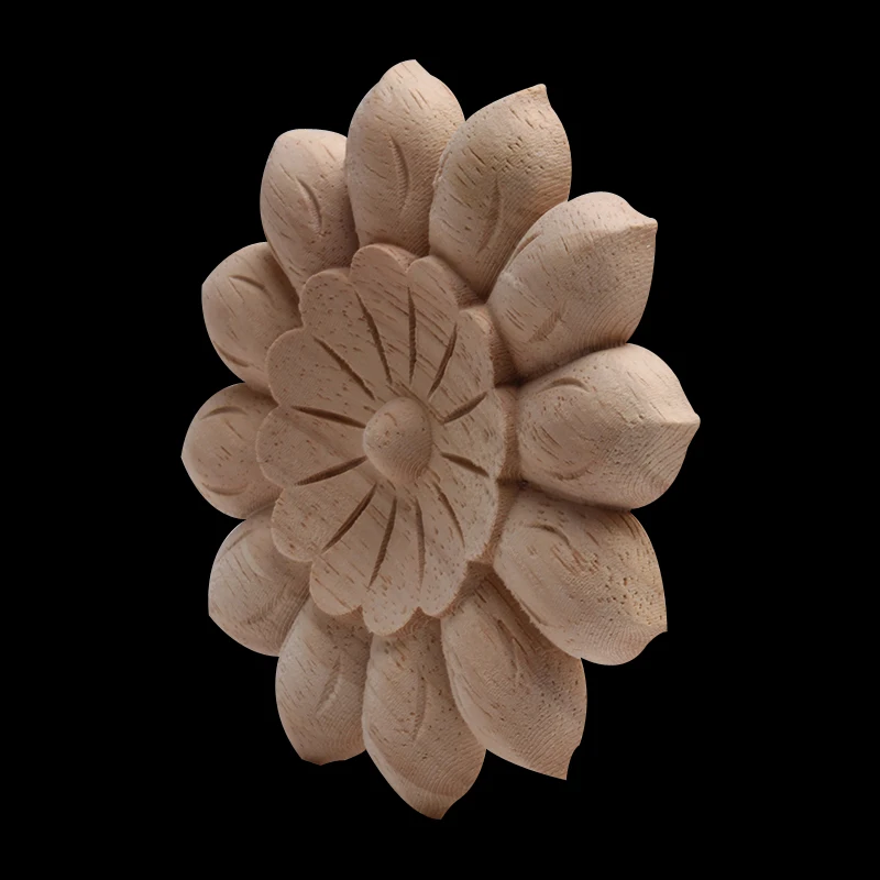 Украшение в стиле ретро Античная европейская деревянная Молдинги Декаль