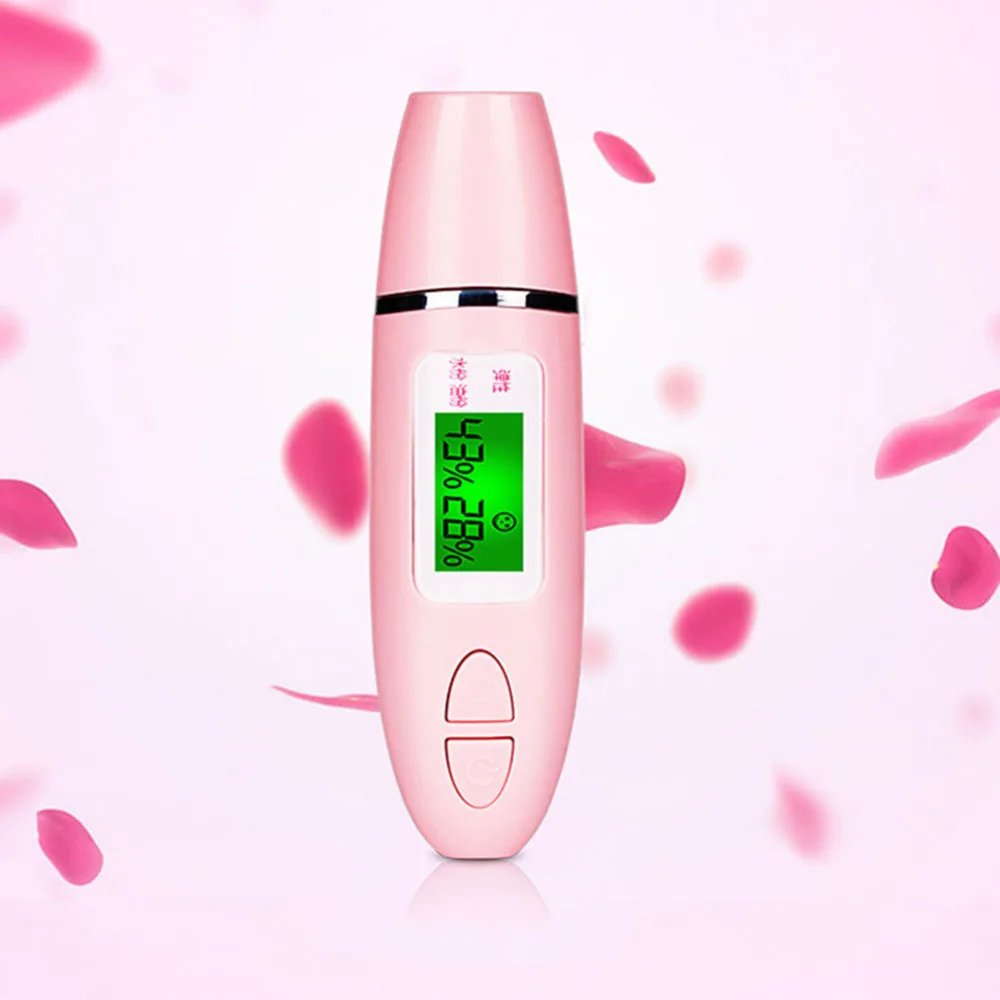 

Digital LCD Display Skin Sensor Tester Face Moisture Water Oil Analyzer Facial Skin Care Tools Monitoring