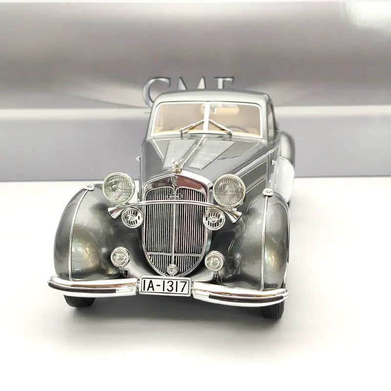 CMF 1:18 для Horch 853 Spezial Coupe от Erdmann & Rossi 1937 Металлик Серый CMF18150 модели из смолы