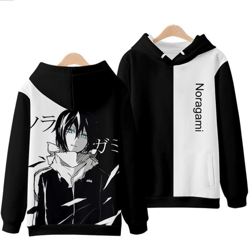 Толстовка Noragami с капюшоном костюм для косплея из аниме толстовки в стиле