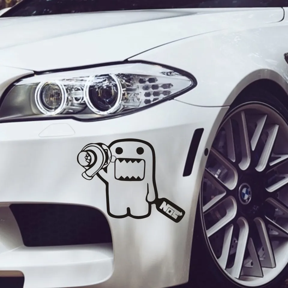 2 шт. jdm наклейка для автомобиля Domo Kun автомобильные наклейки и стайлинга