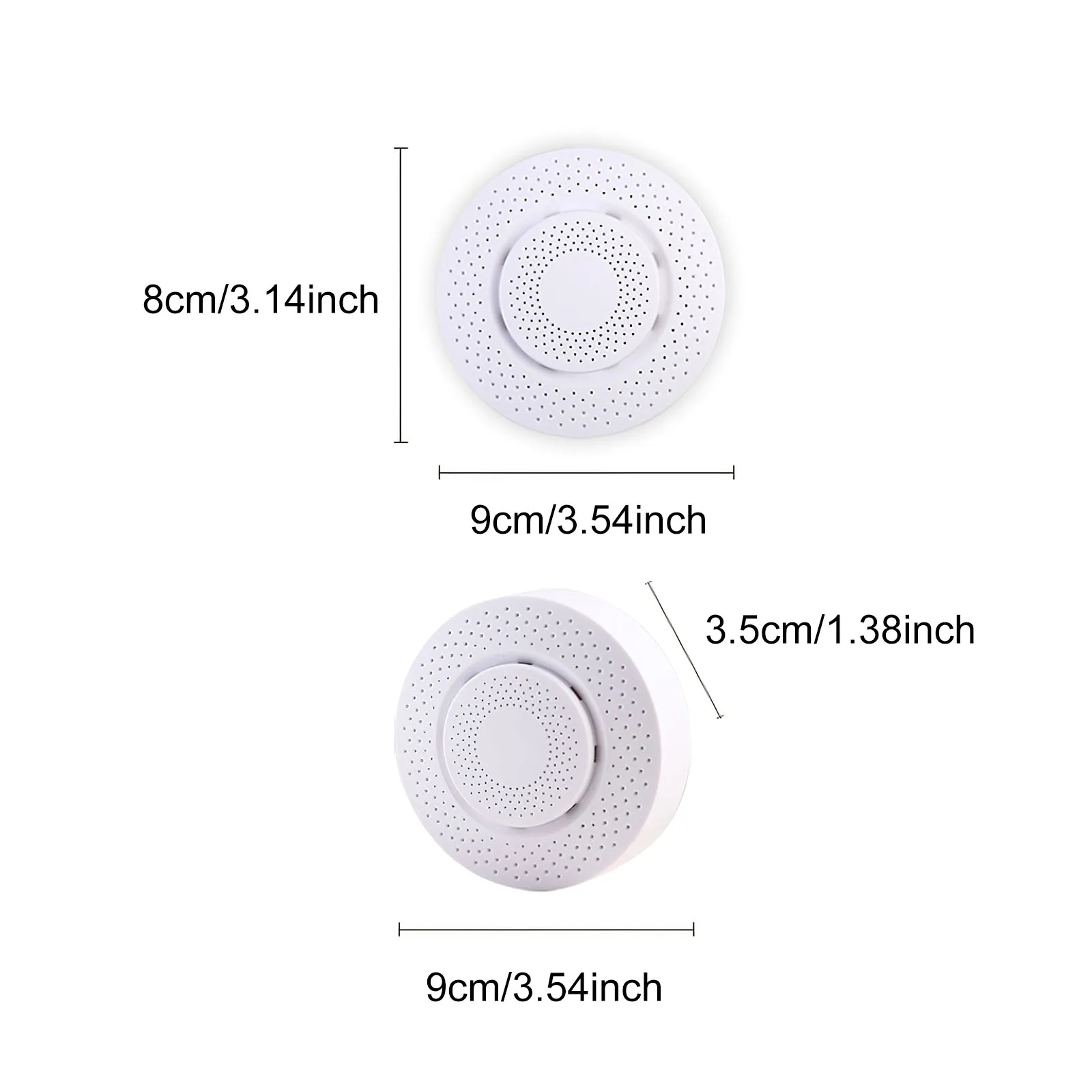 

Portable Intelligent WIFI Sensor Humidity Detector Air Quality Monitor Flexible Dustproof Remotely Controlled For Tuya Detector