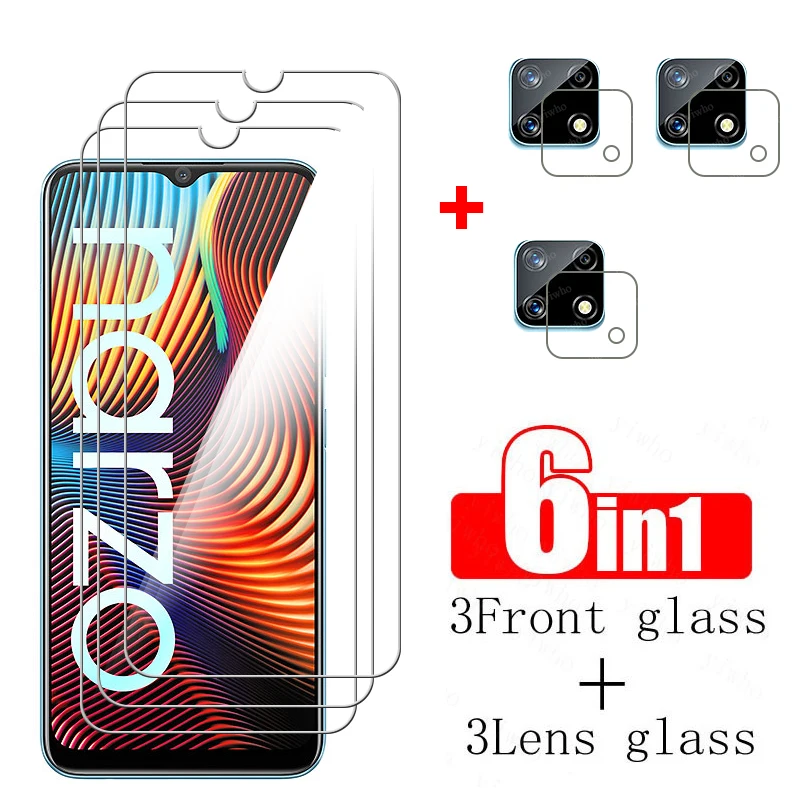 

For OPPO Realme 20 Glass Full Tempered Camera glass For Realme Narzo 20 30 50i 30A Screen Protector Film Lens For OPPO Realme 20