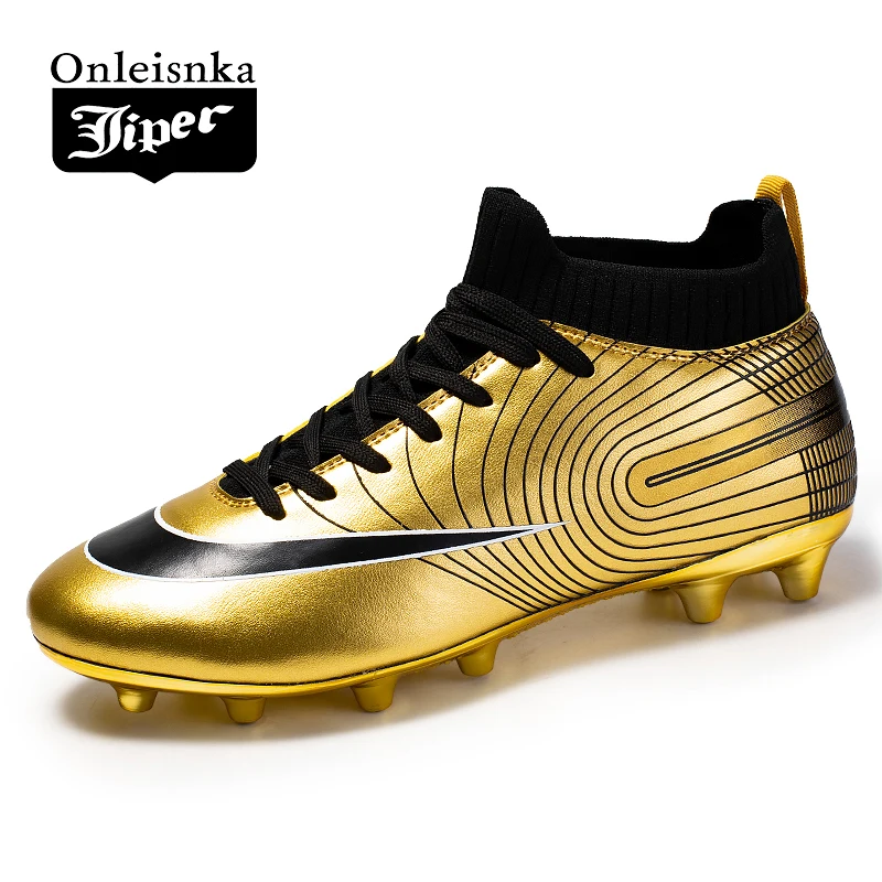 Men Soccer Shoes Kids Football Boots Women Breathable Cleats Antiskid Chaussure Outdoor | Спорт и развлечения