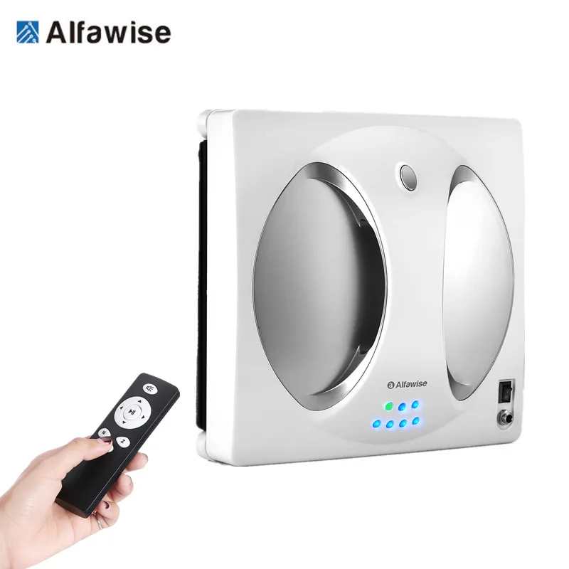 Alfawise WS 960 умный робот пылесос для окон снаружи/Верхнее стекло 4LCDs 360 Вращающийся