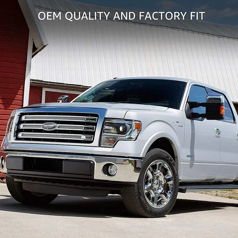 Защитные накладки для переднего бампера Сменные крышки Ford F-150 2011 2012 2013 2014 левый и