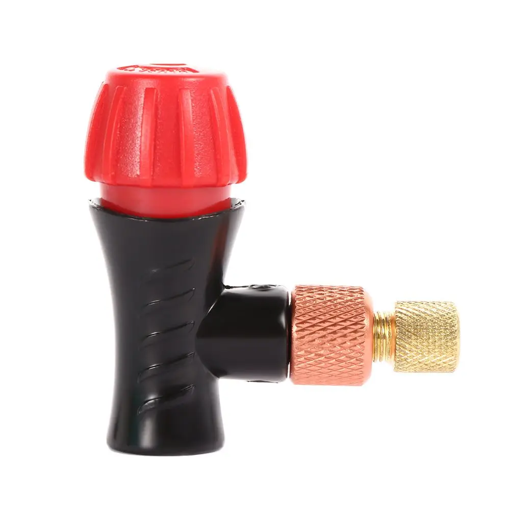 

Bicycle Schrader&presta AV/FV CO2 Bottle Bike Accessories Bike Pump Adapter Air Valve Inflator Head