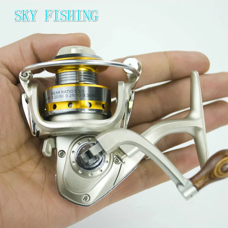 Маленькие Рыболовные катушки DE150 10 шарикоподшипников 2016: 1 carretilha pesca abu garcia для