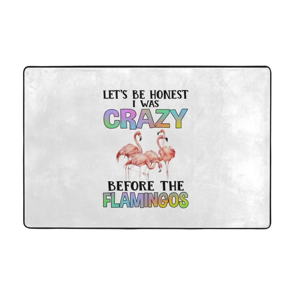 Напольный коврик с фламинго для ванной кухни спальни 60x90 | Дом и сад