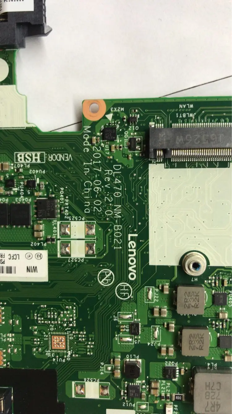 

KEFU For ThinkPad Lenovo L470 DL470 NM-B021 Notebook Motherboard CPU I5 6300 DDR4 Integrated Graphics Card 100% Test Work