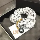 Новая Корейская версия женских аксессуаров для волос  5 женское Полосатое тканевое кольцо для волос аксессуары для волос