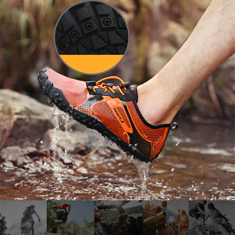 Aqua Shoes/мужские быстросохнущие слиперы для реки и моря Носки дайвинга плавания Tenis