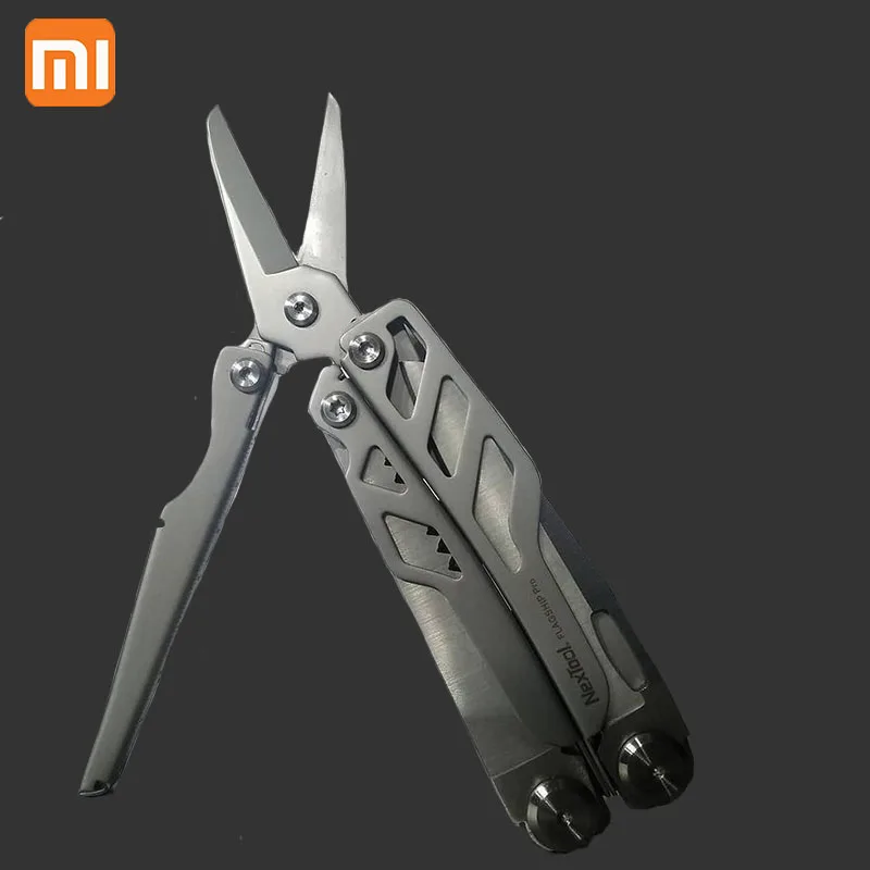 XIAOMI NexTool флагманский Pro EDC 16 в 1 Мультитул плоскогубцы складной нож для зачистки