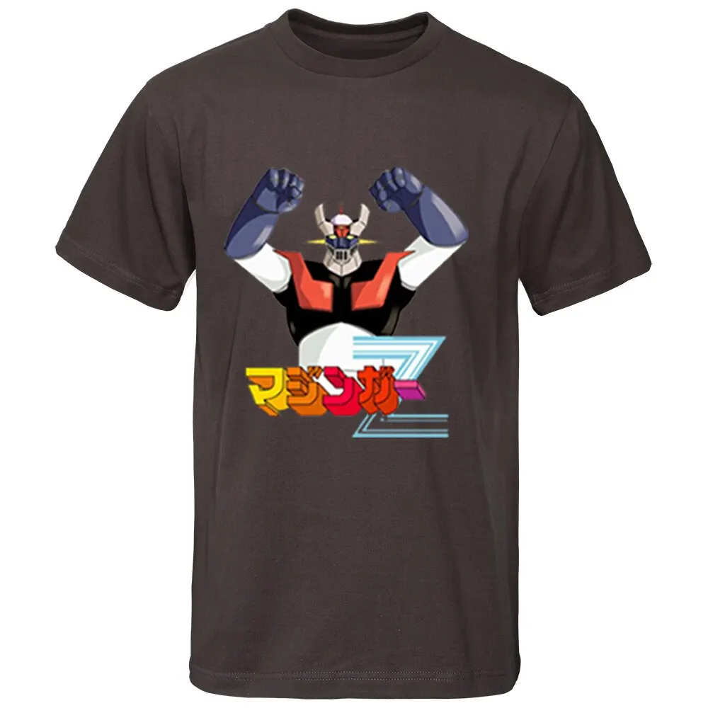 

Anime Mazinger Z T Shirt Men Tshirt Cotton Graphic Streetwear T-shirt T Shirts Summer Camisas Short Sleeve Tees Round Neck Tops