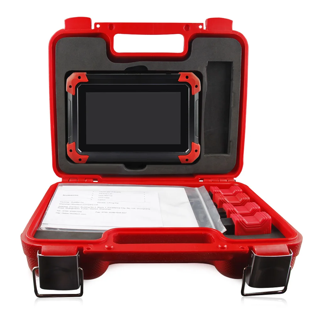 Новейший XTOOL X100 PAD X 100 автомобильный ключевой программатор с подставкой для масла