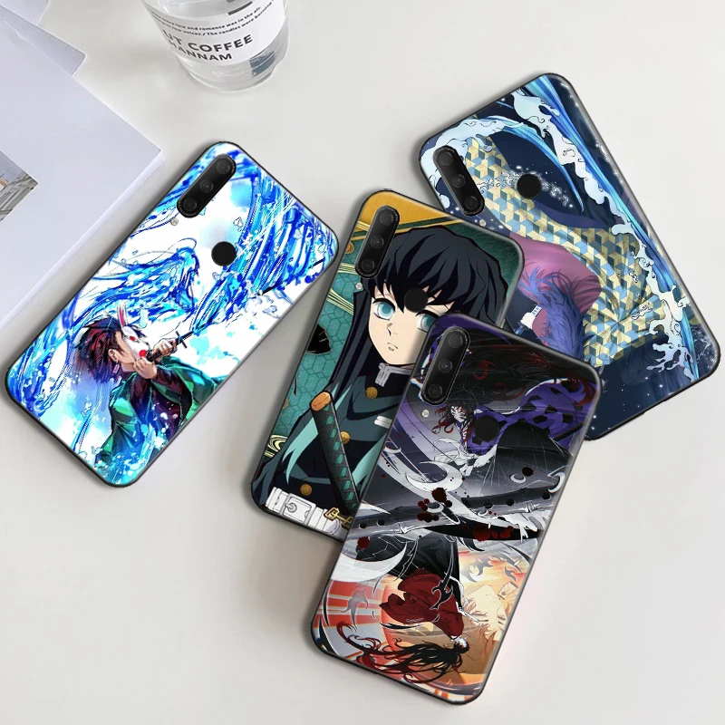 

Hot Anime Demon Slayer Phone Case For Huawei Honor 7X 8X 8C 9 V9 9X 9XLite 9Lite 10 V10 10i Kamado Nezuko Soft TPU Fundas