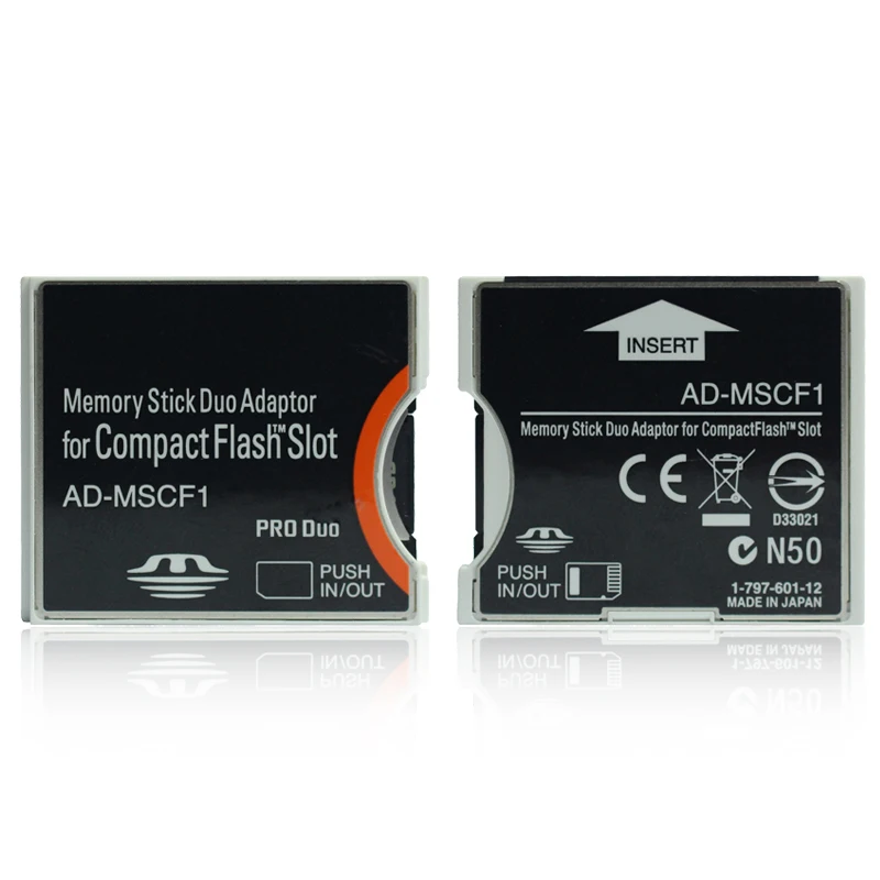 Memory Stick Duo Adaptor for CompactFlash Slot MS PRO DUO Adapter CF adapter AD-MSCF1 Card To Compact Flash | Компьютеры и офис